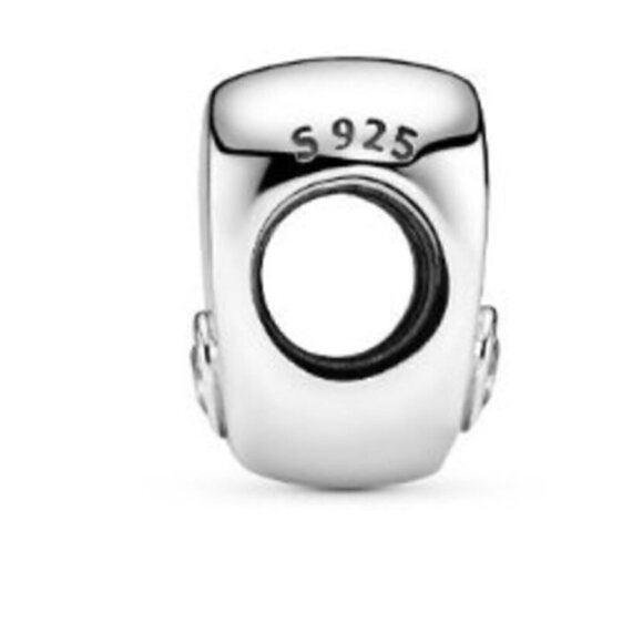 Sterling Silver Best Friends Charm - Picture 2 of 2